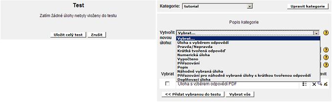 Vkldn otzek do testu