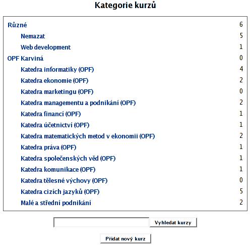 Strnka Kategorie kurz